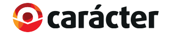 logo librería Carácter