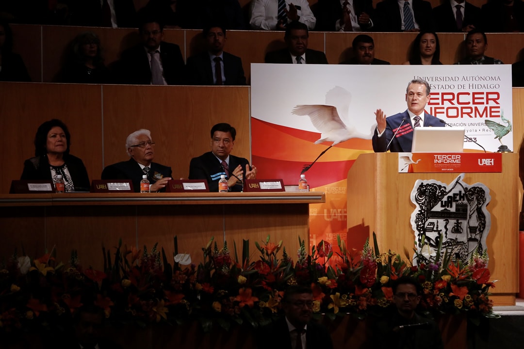 Tercer Informe de la Administración Universitaria