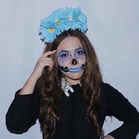 El arte del maquillaje en Día de Muertos