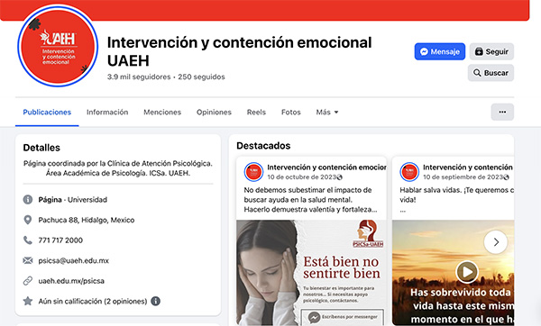 Salud mental, pilar para la formación integral de la UAEH 4